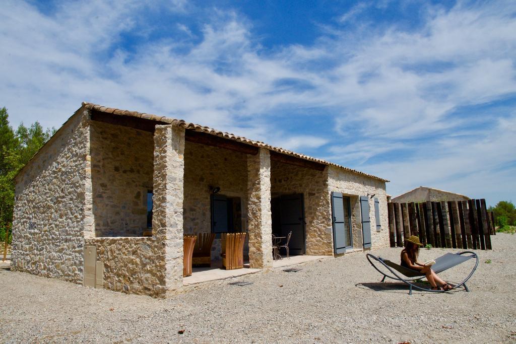 Les Lodges Du Pic Le Triadou Buitenkant foto